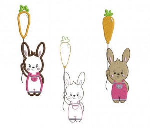 Stickdatei - zARTbesaitet - Hasi mit Ballon